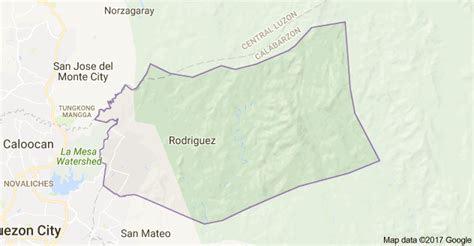 rodriguez rizal region|Google Maps.